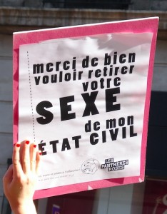 sexe e´tat civil
